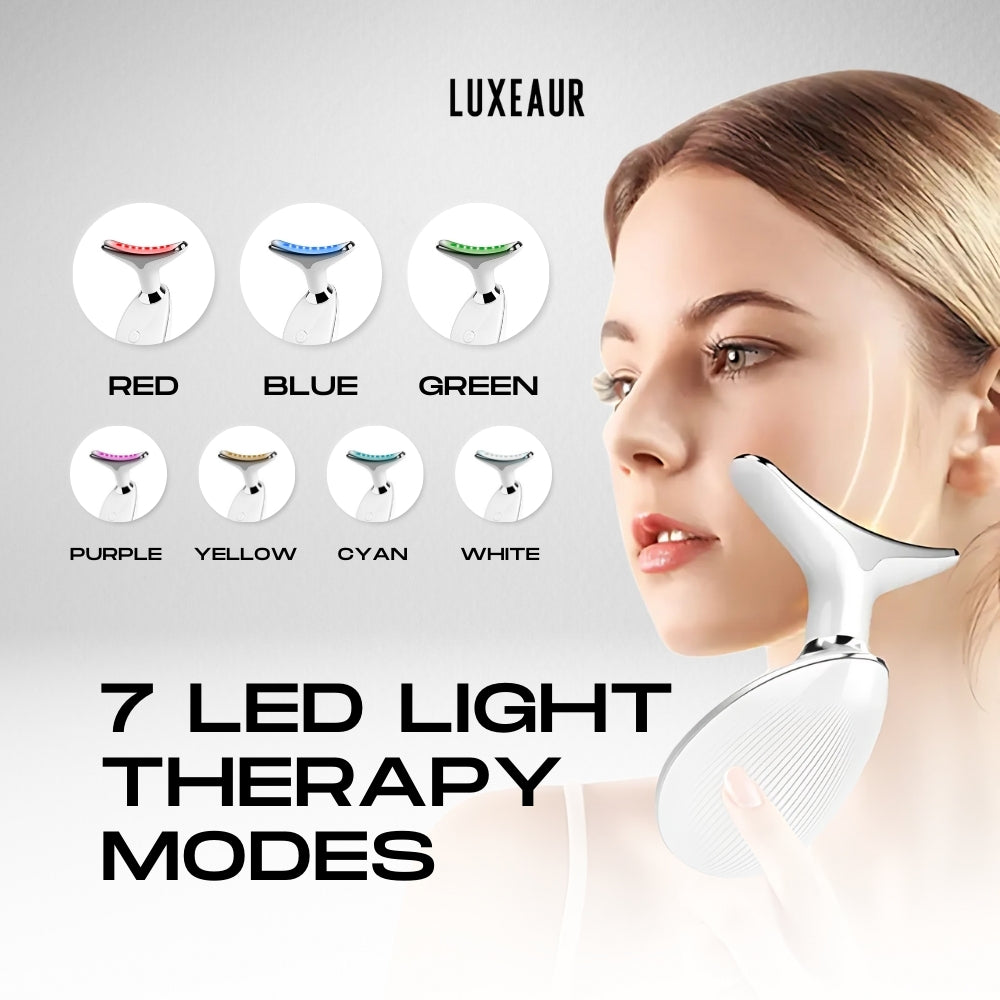 Luxeaur 7-in-1 LED Facial Sculptor