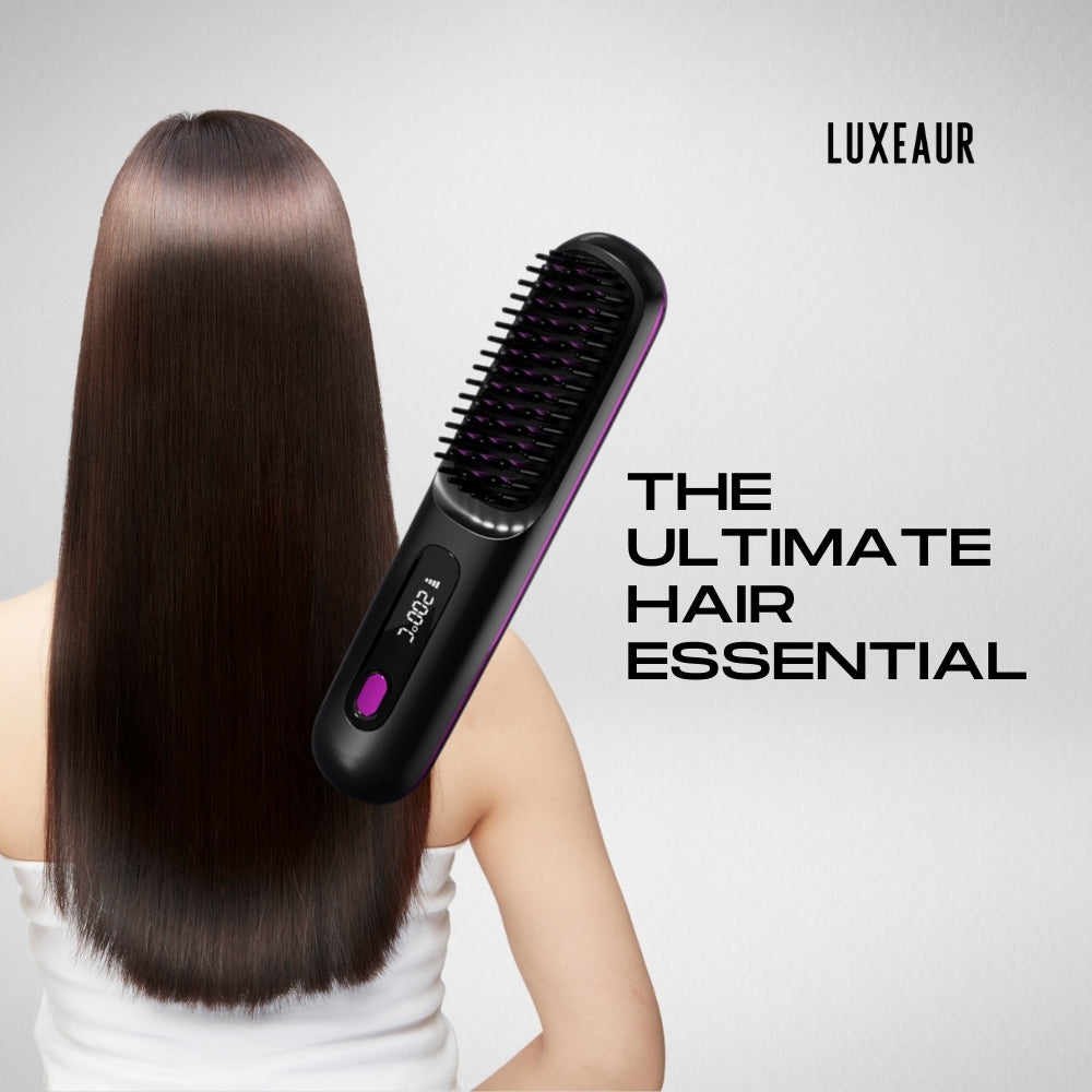 Luxeaur Wireless Hair Straightener