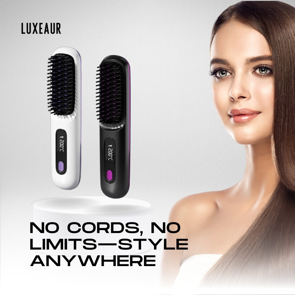 Luxeaur Wireless Hair Straightener